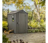 Keter Casetta da Giardino Darwin 46 Aspetto Legno Grigio