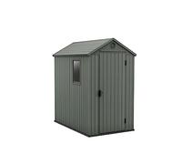 Keter Casetta da Giardino Darwin 4x6, Verde, 125,8 X 184,5 X 205,1 h