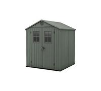 Keter Casetta da Giardino Darwin 6x6, Verde, 190 X 183 X 221 h