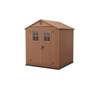 Keter Casetta da Giardino Darwin 6x6, Marrone, 190 X 183 X 221 h
