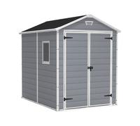 Keter Casetta da Giardino, Manor 6x8, Grigia, 185,8 x 236,8 x 227H cm