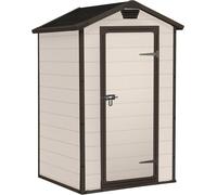 Casetta da giardino Keter in resina Manor sp. 16 mm beige 1,2 m² Beige