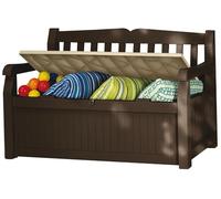EDEN PANCHINA CONTENITORE 140x60x84 CENTIMETRI MARRONE