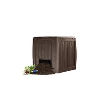 Keter A-1613-1 548584 Compostiera, marrone scuro, 340 L