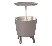 Keter CoolBar 17186745 - Tavolo telescopico per lounge e caffè, colore: bl/ws