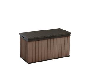 Keter Darwin Box - Contenitore a gomito 570 l, colore: Marrone