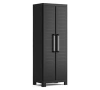 Keter Detroit Armadio alto in plastica, nero, 65 x 45 x 182 cm
