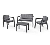 ALLIBERT SALOTTO EMILY C/CUSCINI GRAPHITE