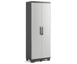 Keter Gear Armadio Alto, Nero/Grigio, 68 x 39 x 182 cm