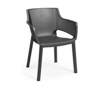 Keter poltrona elisa graphite 57.7x62.5x(h)79 cm giardino