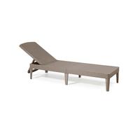 Keter Sdraio Prendi Sole da Esterno Colore Cappuccino 187.5 x 58 x 29 Centimetri