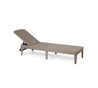 Keter Sdraio Prendi Sole da Esterno, Colore Cappuccino, 187.5 x 58 x 29 Centimetri