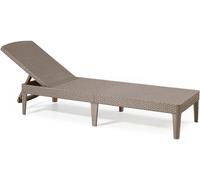 KETER SDRAIO PRENDISOLE RECLINABILE ESTERNO JAIPUR PER PISCINA TERRAZZO GIARDINO