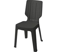 Keter Sedia Colore Grigio Modello T-Chair Misura 39X48X68H CM IMPILABILE