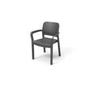 SEDIA IN POLIPROPILENE 'BELLA' graphite KETER