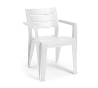 Keter poltrona giardino julie bianco k247398k400kk - 3000-59245