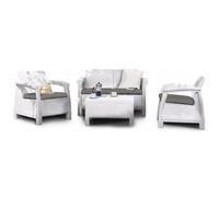 Keter Set Lounge CORFU' Bianco