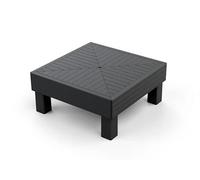 Keter Set Tavolino in Resina da Giardino Elements Grey 65 x 65 x 29 cm
