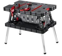 Tavolo Banco da Lavoro Pieghevole Portatile Professionale Falegname 450 Kg Keter
