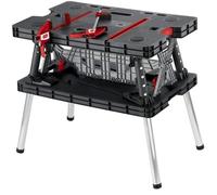 Tavolo Banco da Lavoro Pieghevole Portatile Professionale Falegname 450 Kg Keter