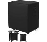 Keter Unity XL - Copertura impermeabile per tavolo da esterno portatile da 88,9 cm/139,7 cm, protezione per mobili da cucina, accessori per barbecue
