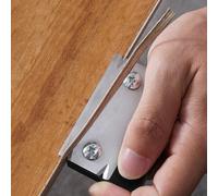 KETIPED Tagliabordi per la lavorazione del legno, pialla manuale per sbavature, pialla angolare per bordi, raschiatore per sfilettature per smussatura del legno, taglierina per bordatura per