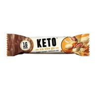 KETO Barretta di cioccolato alle arachidi, barretta di arachidi con rivestimento al cacao, 30 g Certificato CZ-BIO-001