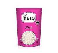 Keto Chef Riso Sottile Paleo Friendly - Farina di Konjac Riso Istantaneo Vegano, Shirataki, Senza Glutine, Contiene Zero Carboidrati e Zucchero, Alimento Dietetico Salutare a Basso Contenuto Calorico