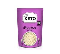 Keto Chef Tagliatelle Sottili Vegane da Microonde - Senza Konjac, Instant Noodle Shirataki, Zero Carboidrati e Zuccheri, Dieta Sana a Basso Contenuto Calorico Paleo Friendly | Pronto da Mangiare (270g