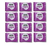 Keto Collective Keto Cookies I (12 x 30g) I 1.5g di carboidrati netti I Keto Snacks I Low Carb I Senza Glutine I Senza Zucchero (Cacao)
