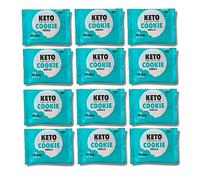 Keto Collective Keto Cookies I (12 x 30g) I 1.5g di carboidrati netti I Keto Snacks I Low Carb I Senza Glutine I Senza Zucchero (Vanille)