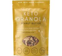 Keto Hana Burro di arachidi Keto Granola Dieta cheto Vegana Senza cereali Senza latticini a base di piante senza zuccheri raffinati Senza glutine 1,2 g Carboidrati netti Cereali per la colazione - 300 gr/0,6 libbre