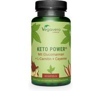 ® Keto Power | Ideale per Dieta Chetogenica | Con Konjac, L-Teanina, L-Carnitina