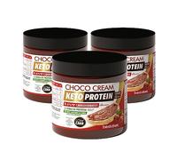 Keto Protein Bestdiet Vegan Chocolate Spread with Hazelnuts, Palm Oil, Low Fat and Carb, No Sweeteners, Gluten Free, Pack of 3 200g Jars