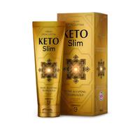 KETO SLIM Crema Modellante e Tonificante per il Corpo | con Caffeina, Estratto di Peperoncino, Zenzero e 11 Attivi, 100 ml