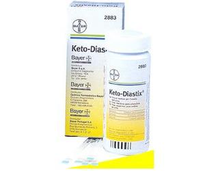 KetoDiastix Glucosio Chetonici Urine 50 strisce