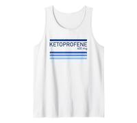 Ketoprofene 400 MG Divertente Medicinale Medico Infermiere Canotta