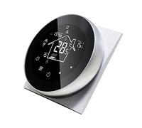 KETOTEK Termostato WiFi per Caldaia 3A 220V, Termostato Intelligente Riscaldamento a Pavimento Programmabile Compatibile con Alexa, Tuya/Smart Life APP Controllo, Contatto Secco, Incassato