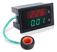 KETOTEK Voltometro Amperometro 220V Digitale Misuratore di Tensione Corrente Pannello AC 80-300V 100A Voltaggio Amp LED Display con trasformatore di corrente