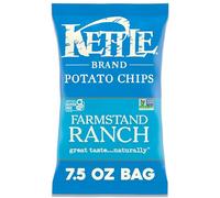 Kettle Brand Patatine fritte, Farmstand Ranch Kettle Chips, 8 once