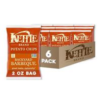 Kettle Brand Potato Chips Caddy, Backyard Barbeque, 2-Ounce Bags, 6 Count