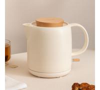 KETTLE CERAMIC - Bollitore Elettrico In Ceramica Da 1 L Bianco Panna