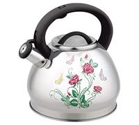 Kettle di tè Taiola Whistling Kettle 3L in acciaio inossidabile tè piatto fischiatore Teleramo caldo caldaia riscaldamento Colore che cambia il bollitore su un bollitore (A)
