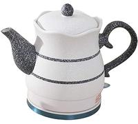 Kettle Electric Kettle Ceramic Teapot-Retro 1,2L Brocca in acciaio inossidabile, Base rimovibile a ebollizione automatica senza BPA, basamento rimovibile a ebollizione rapida, bollita 1200w Aqiong