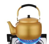 Kettle in alluminio - Piccola per falò, leggera per viaggi | Tema da picnic all'aperto, design a fiamma nuda, scaldabagno portatile, compatta per l'escursionismo