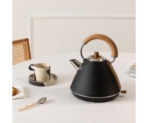 KETTLE RETRO - Bollitore Elettrico Nero