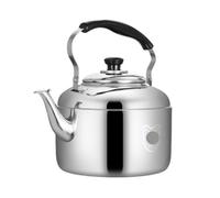 Kettle tè Stovetop teakettle in acciaio inossidabile fatta colta fatta per cucina coave tople in acciaio inossidabile brocca di teiera per acqua per il bollitore (4L)
