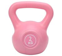 Kettlebell, 2KG Kettlebell Fitness Sollevamento del Braccio Bollitore per Allenamento Bollitore Campana per Allenamento della Forza Kettlebell Maniglia da 15,5 Cm per