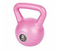 Kettlebell 2Kg per allenamento, presa antiscivolo, FitLover