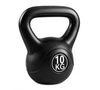 Kettlebell Da 4,6,8,10,12 kg in Plastica RIEPINTO di Sabbia per Allenamento | Forza Muscolare, Fondo Piatto E Stabile, Maniglia Liscia Ergonomica, Ideale Per La Casa, Palestra, Nero o Arancione